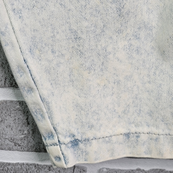 Cap Ferrat Vintage 80's 90's Acid Washed Mom Jean Shorts Jorts Women's Size 7 - Picture 7 of 15